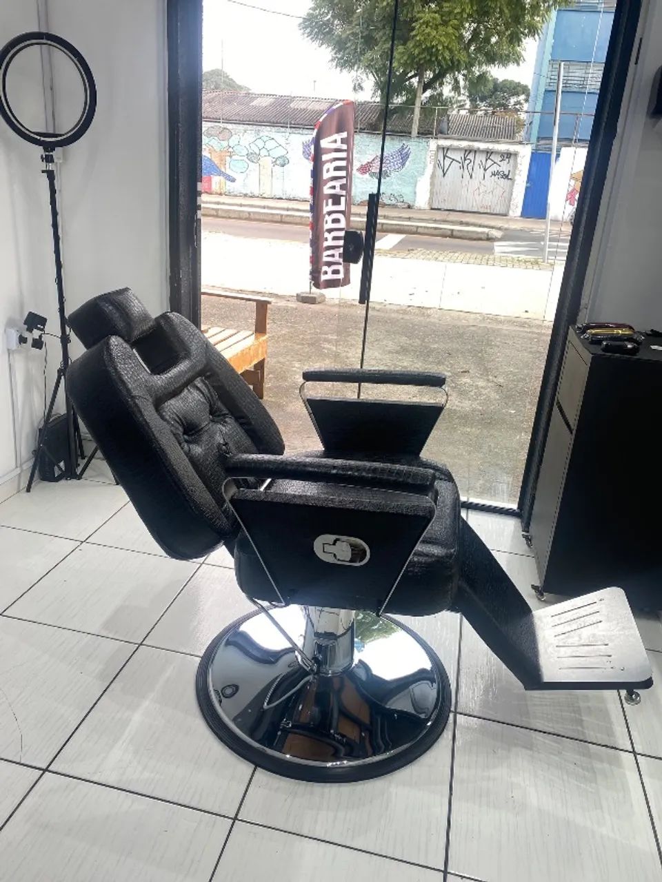 Cadeira barbearia  - Foto 3