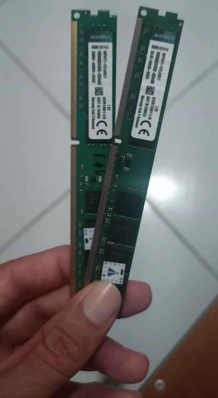 Memória ram DDR3 de 8gb