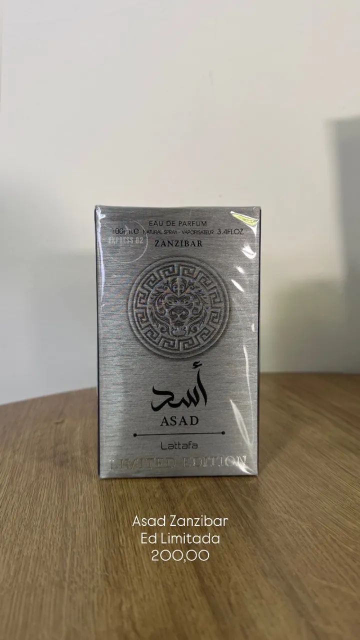 Perfume Asad Zanzibar Edição Limitada - Original Importado