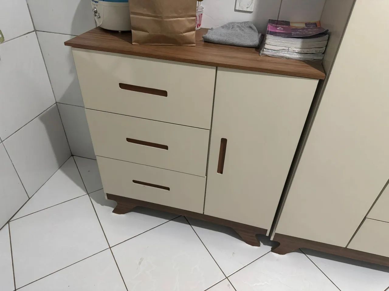 Kit berço/cômoda/guarda roupa  - Foto 5