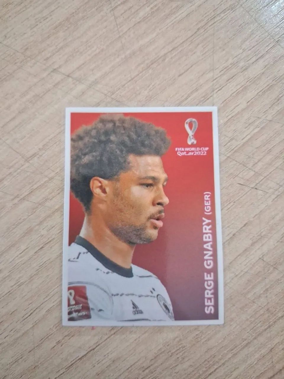 Figurinha Gnabry Copa Catar 2022 CocaCola