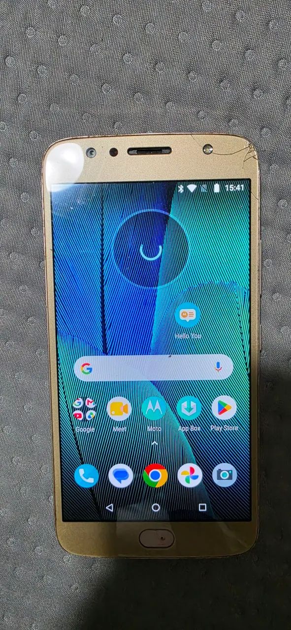Motorola Moto 5 G Plus - Bateria ótima  - Foto 5