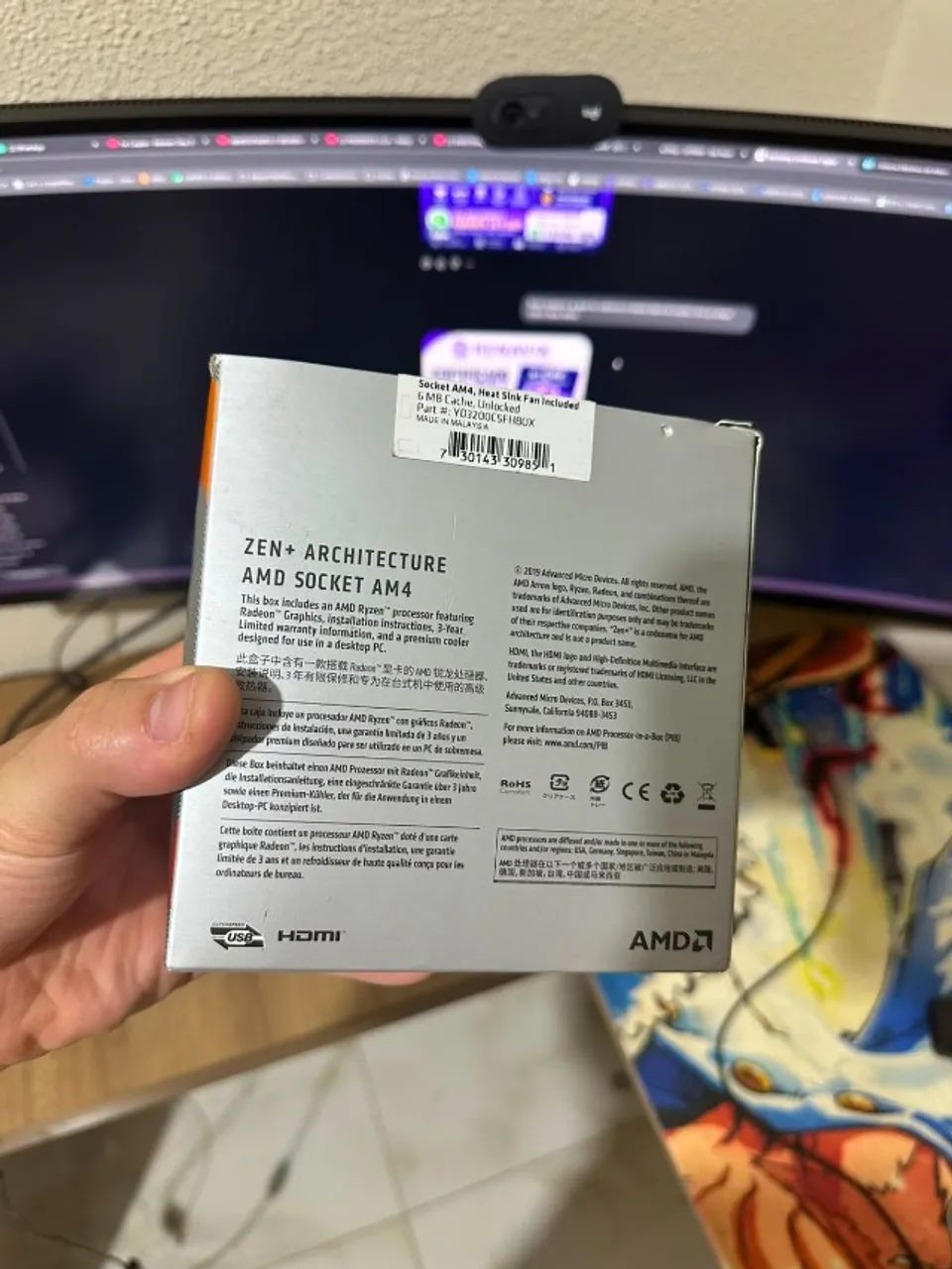 Processador AMD Ryzen 3 3200g - Foto 3