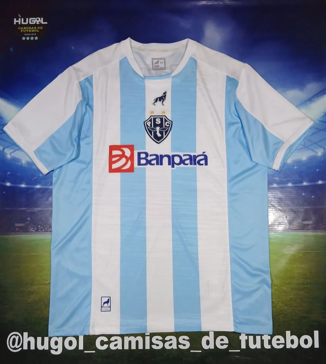 Camisa do Paysandu 2021 Lobo S/N Tamanho GG zerada 
