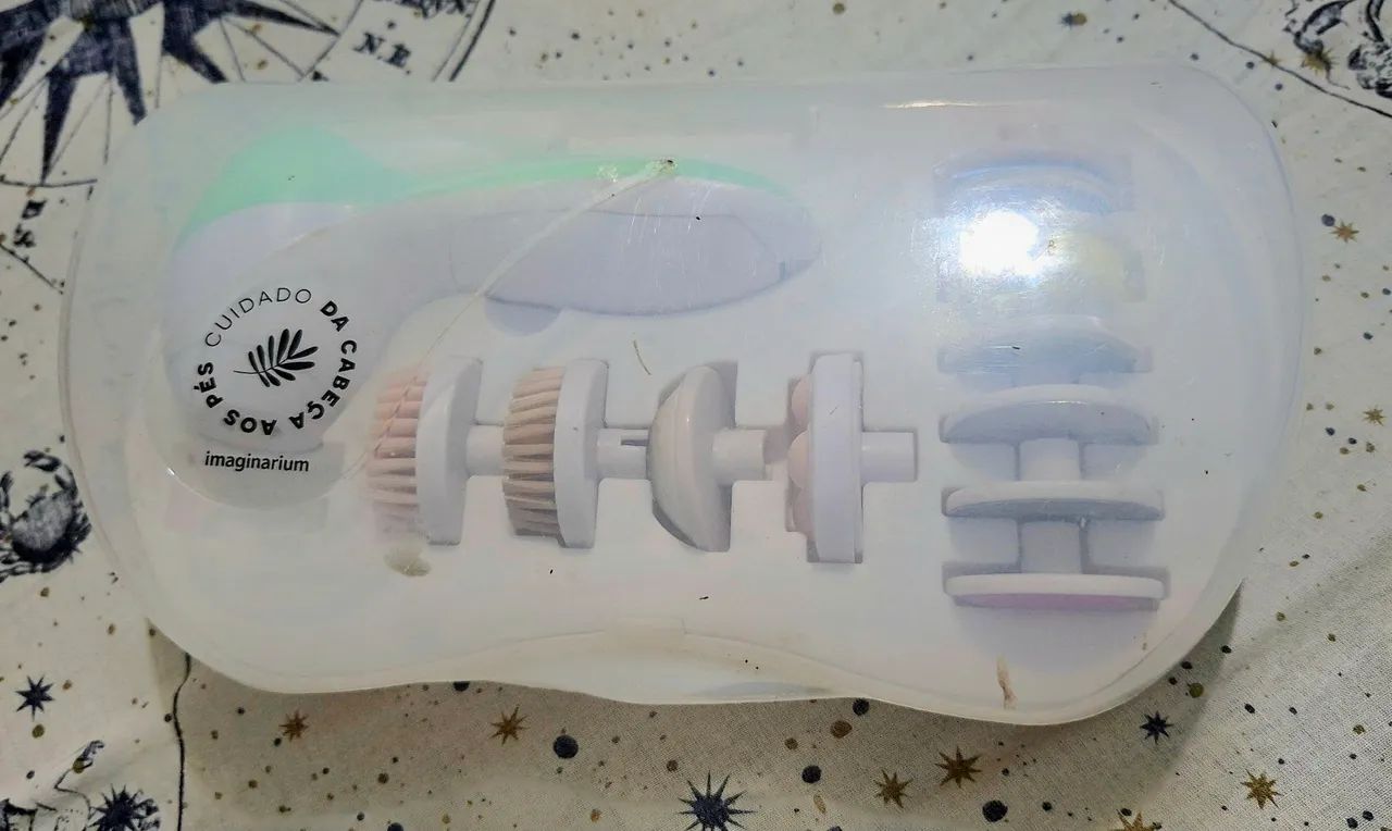 Kit de limpeza para rosto e pés 