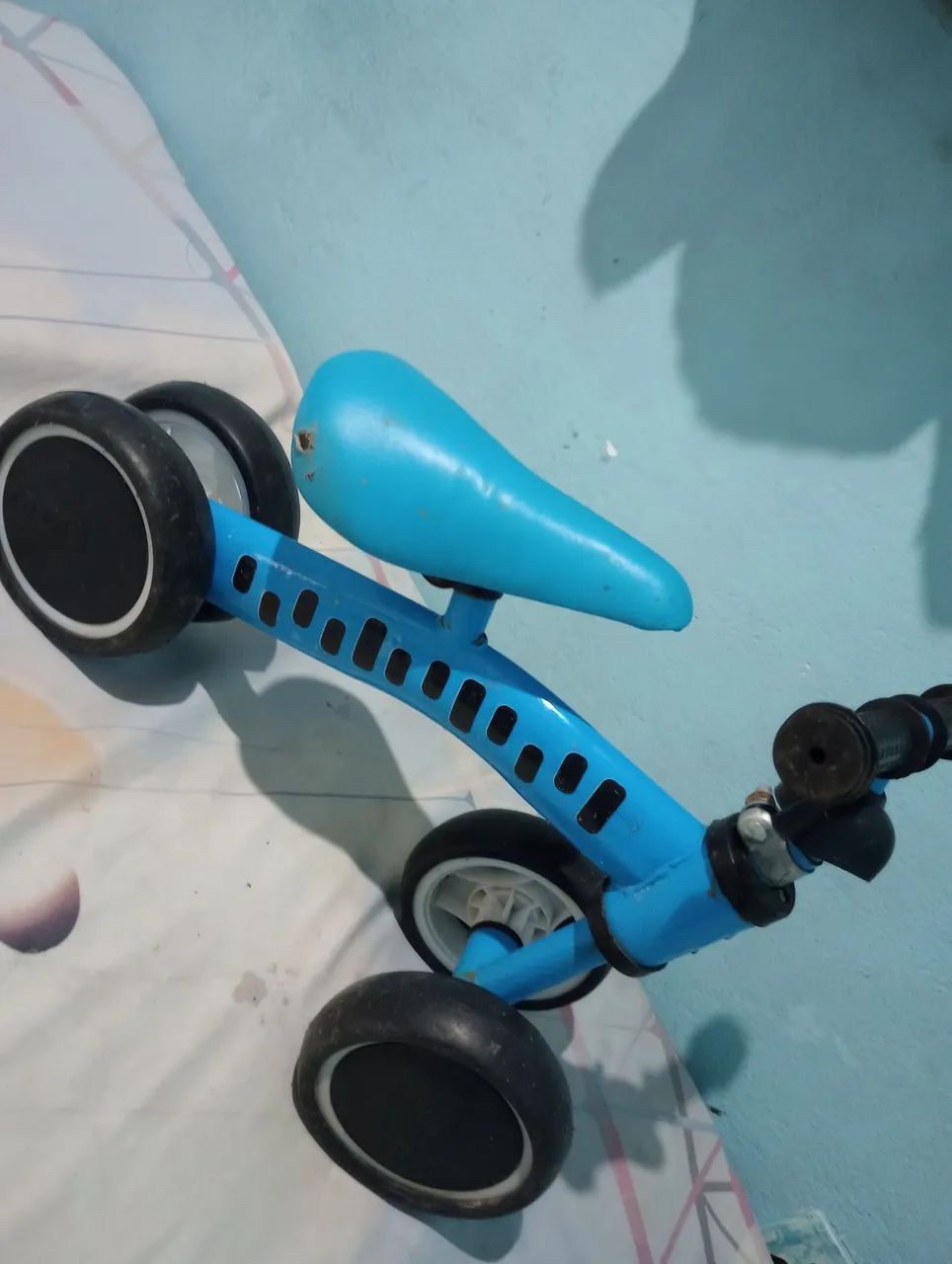 Bicicleta de equilíbrio, cor azul - Foto 2