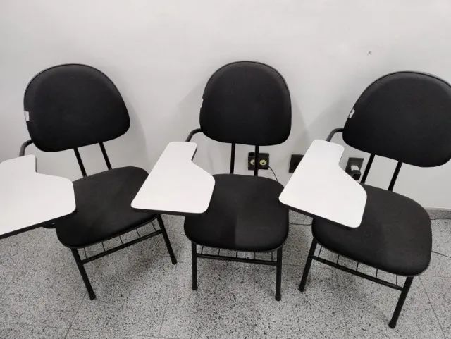 Cadeira Universitária Com Prancheta 