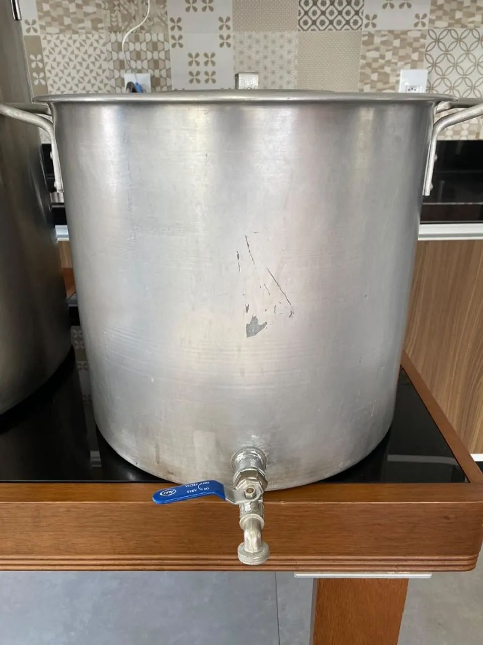 Kit Panelas Cervejeiras 100L Inox + 40L Alumínio - Foto 4