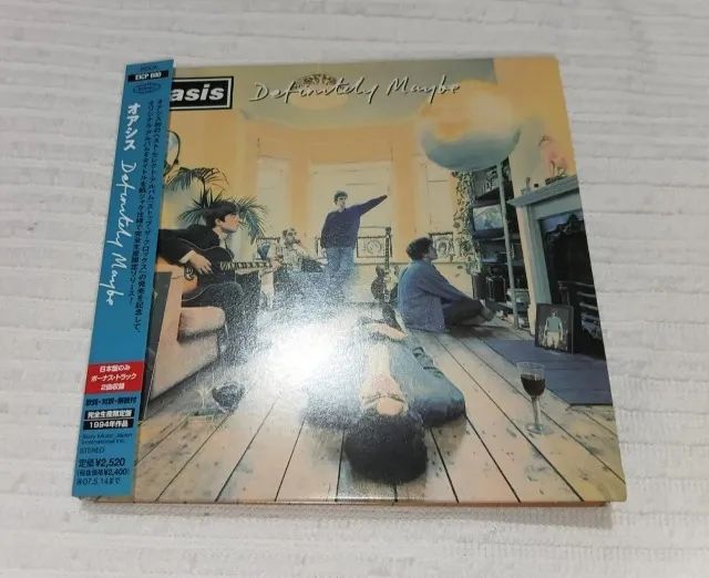 Oasis - Definitely Maybe - Cd Cardboard Japones Com Obi