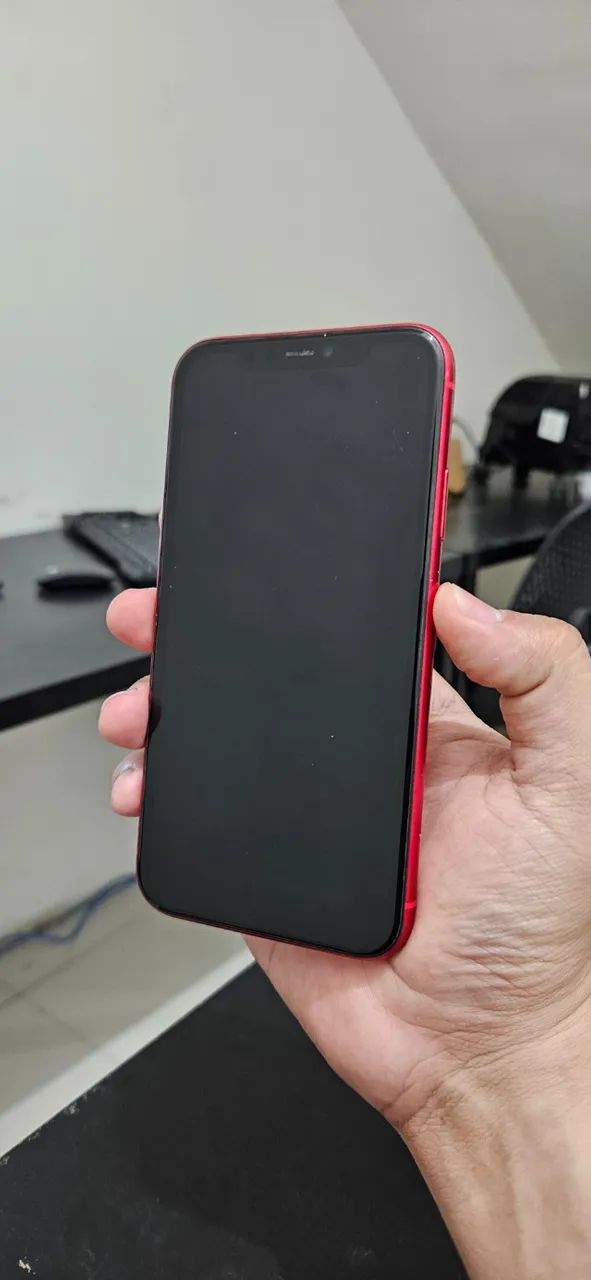 Iphone 11 128GB Nota Fiscal Nunca Aberto Todo Original Único Dono Muito Novo - Foto 3