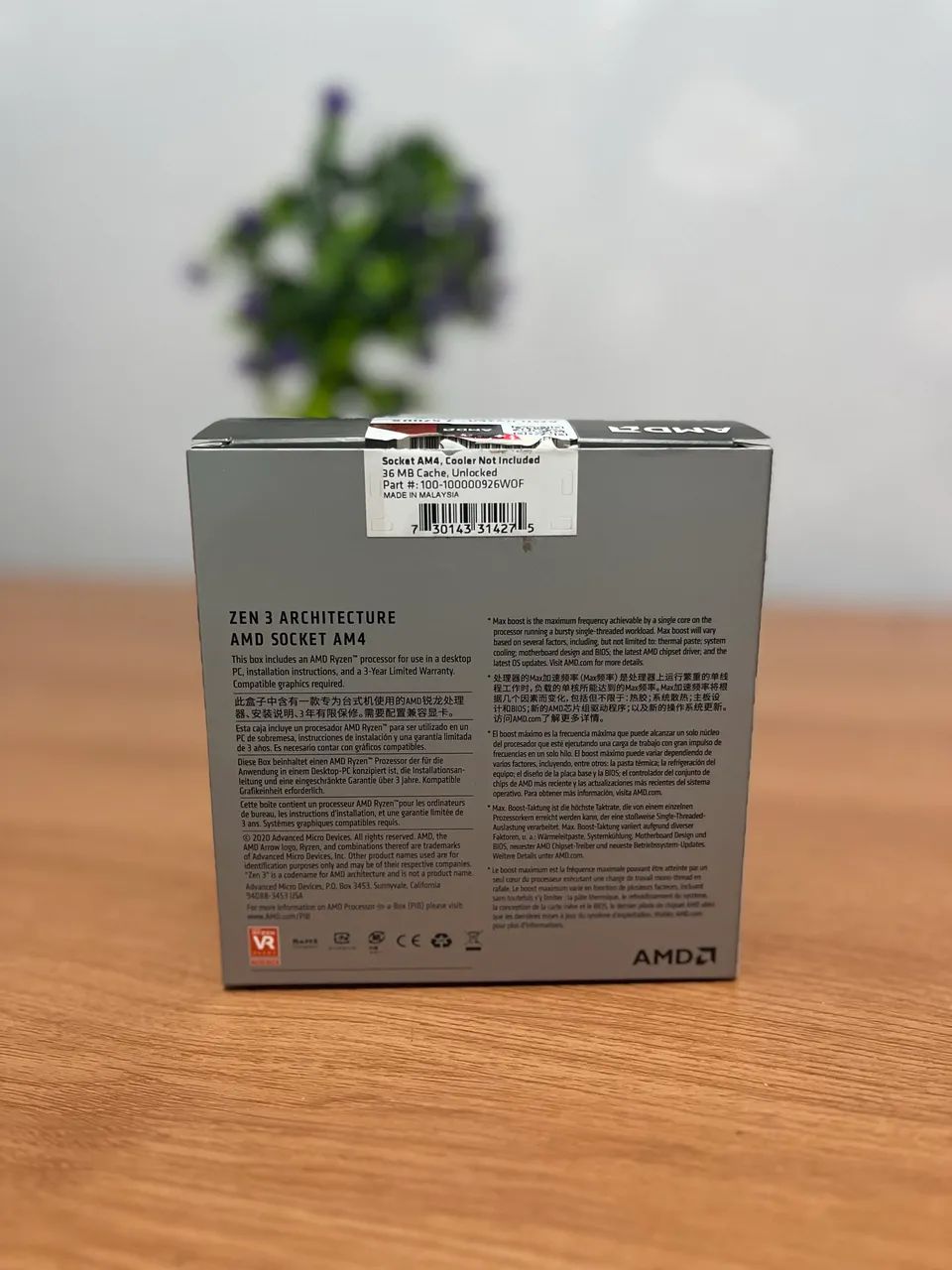 Processador AMD Ryzen 7 Série 5000 Socket AM4 - Novo / Sem Uso - Foto 5