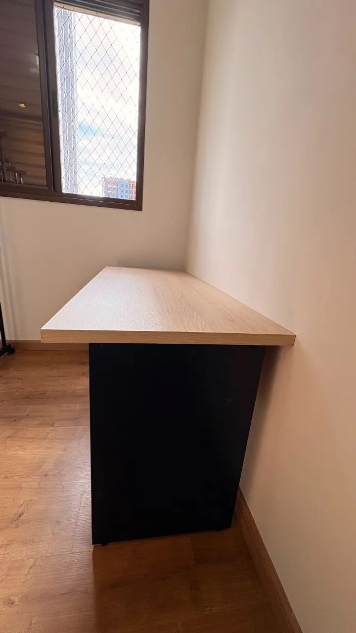 Mesa de Escritório e Armário (Kit) - Foto 3