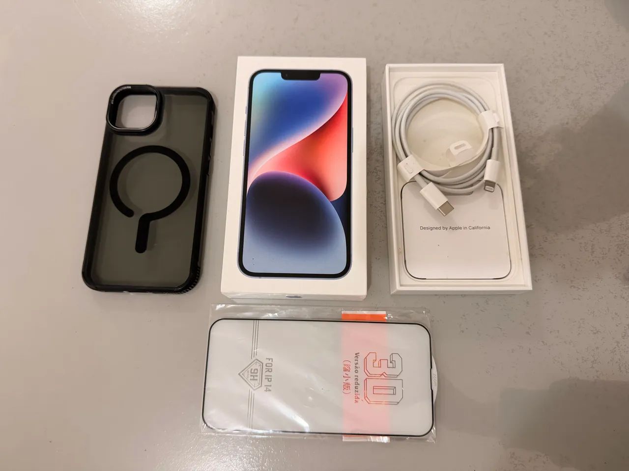 iPhone 14 azul - 128g - Foto 4