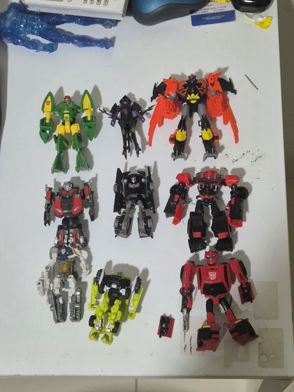Transformers legion commander class lote grande 9 bonecos
