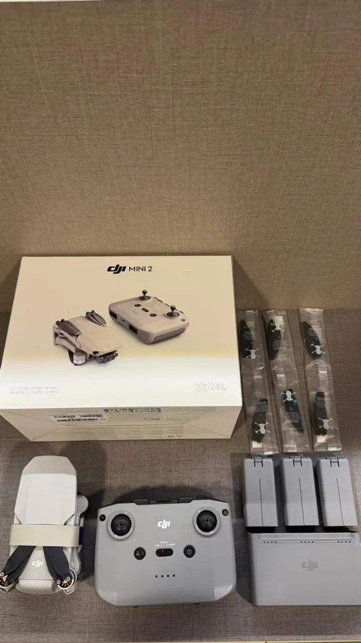 DJI Mini 2 Fly More Combo 4K - Completo, 3 Baterias e Excelente Estado - Foto 3