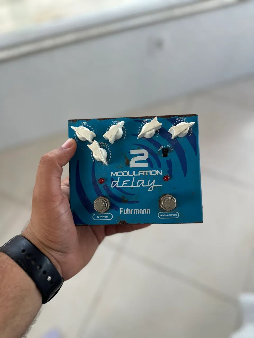 Pedal Furhmann modulation/delay