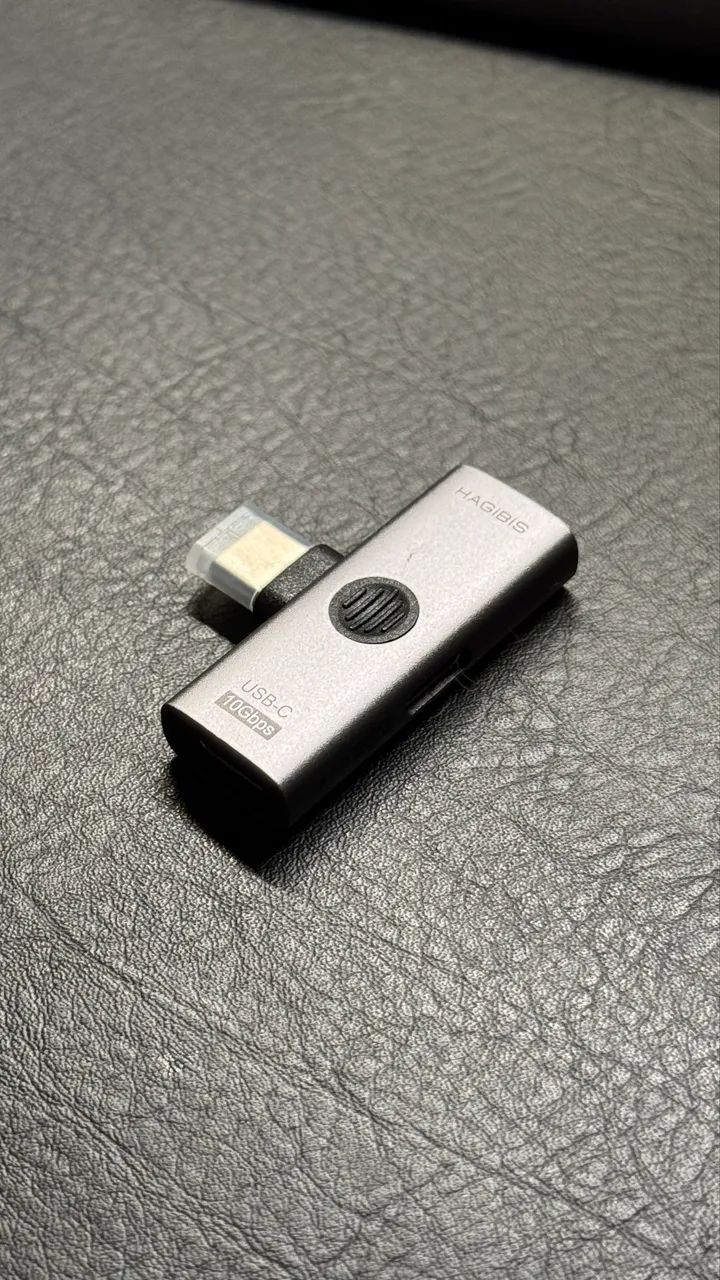 Mini HUB Hagibis 2 entradas USB-C 10Gbps e 100W - Foto 4