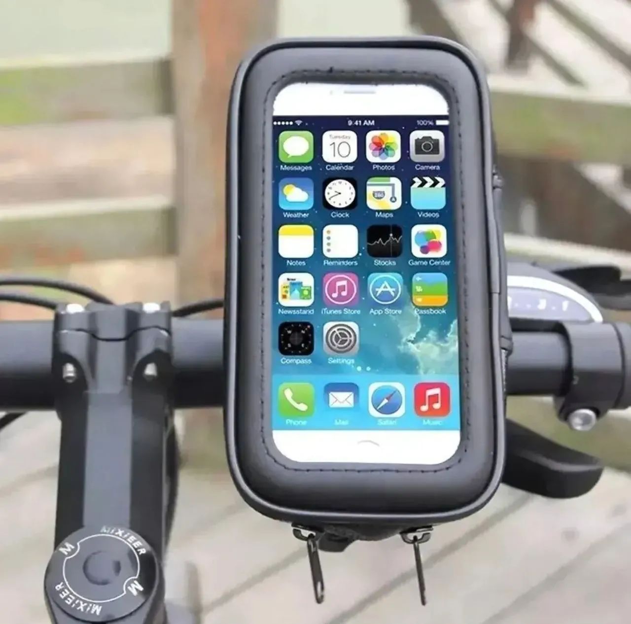 Suporte de celular bike e moto IT BLUE - Foto 3