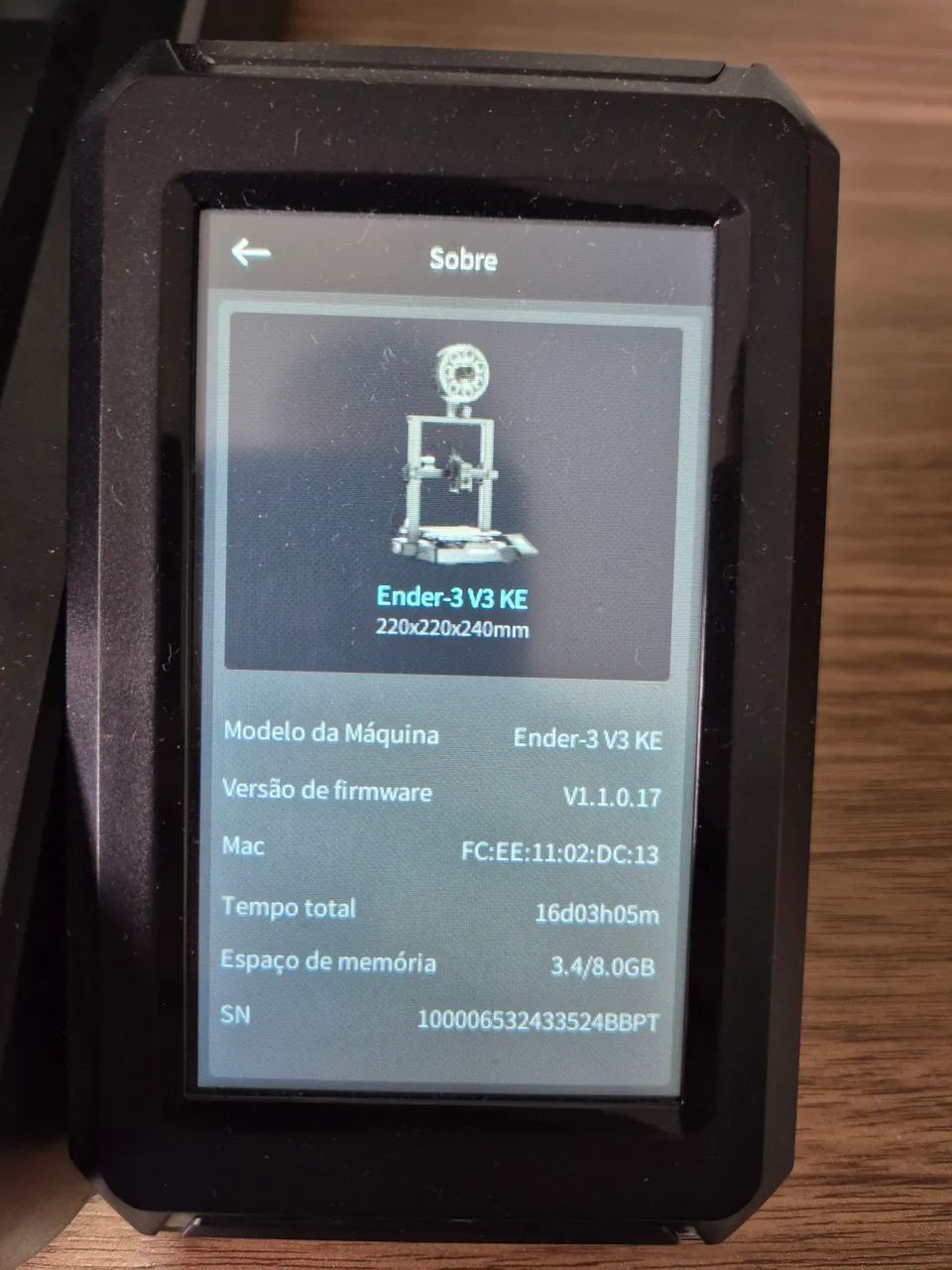 Impressora 3D Creality Ender 3 V3 KE - pouco uso - Foto 3