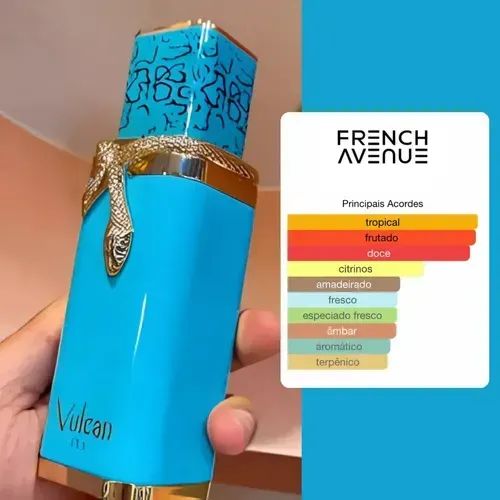 Vulcan Feu Eau de Parfum 100ml - French Avenue | Original - Foto 4