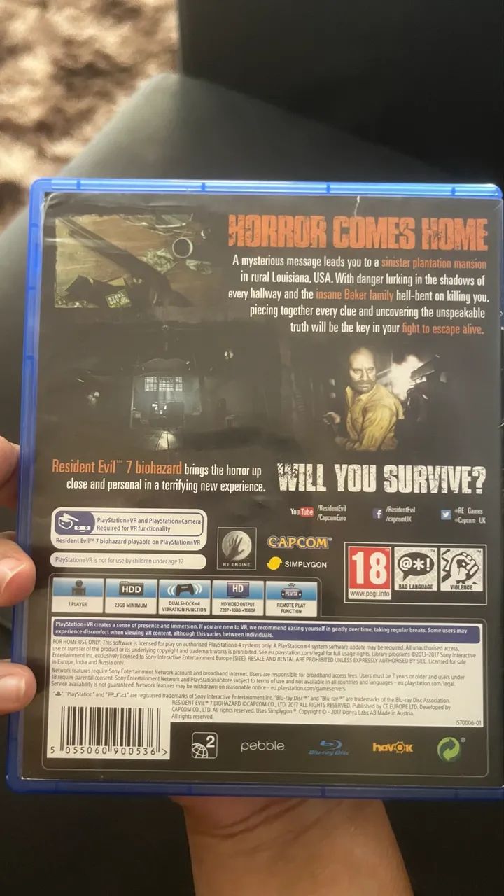 RESIDENT EVIL 7 novo - Foto 2
