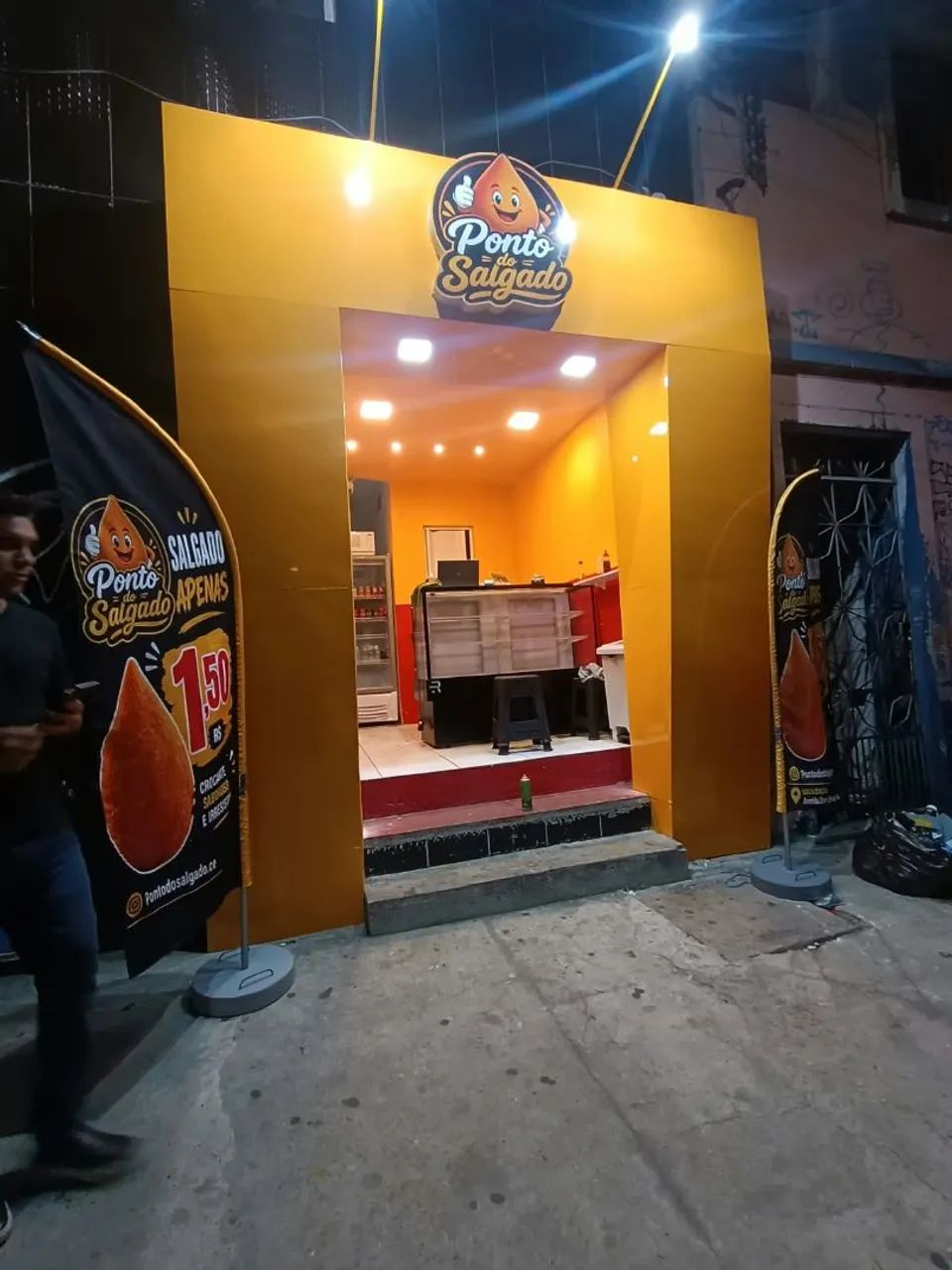 Loja de salgados 