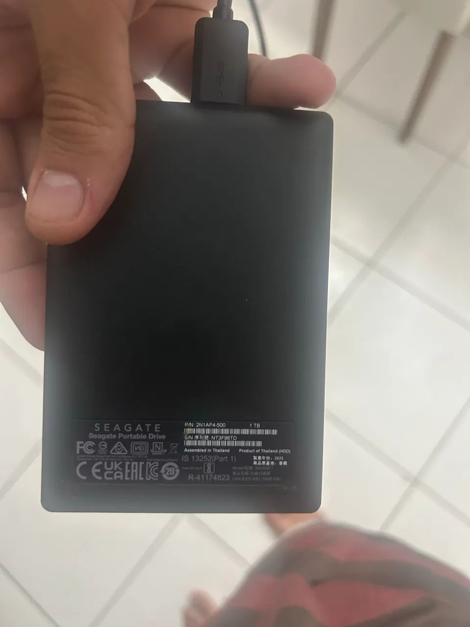 Hd de 1 terá seagate - Foto 2