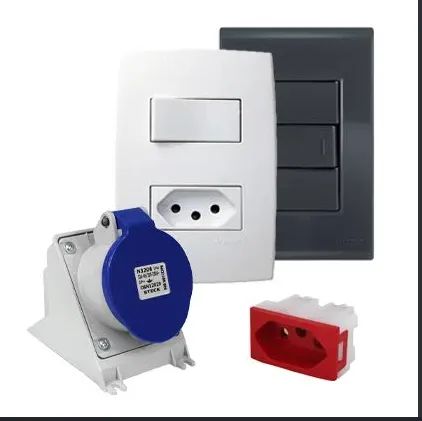 TOMADA E INTERRUPTOR