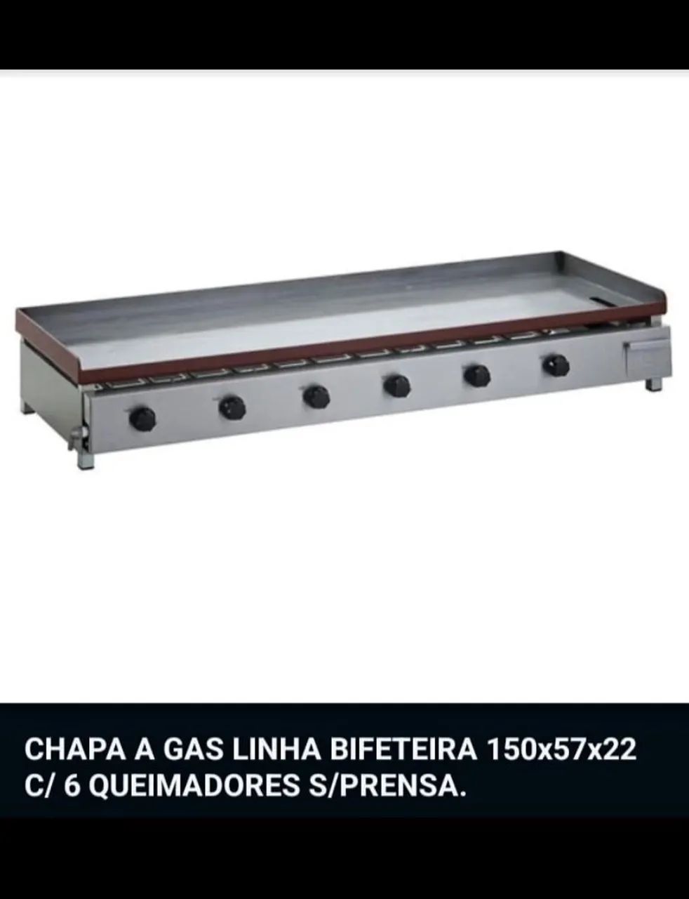 Chapa a gás  - Foto 3
