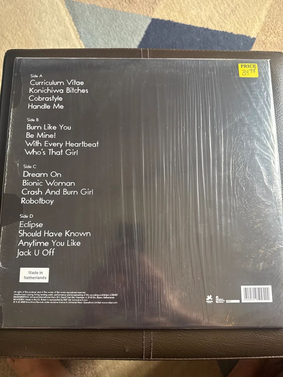 Robyn vinil duplo colorido  - Foto 2