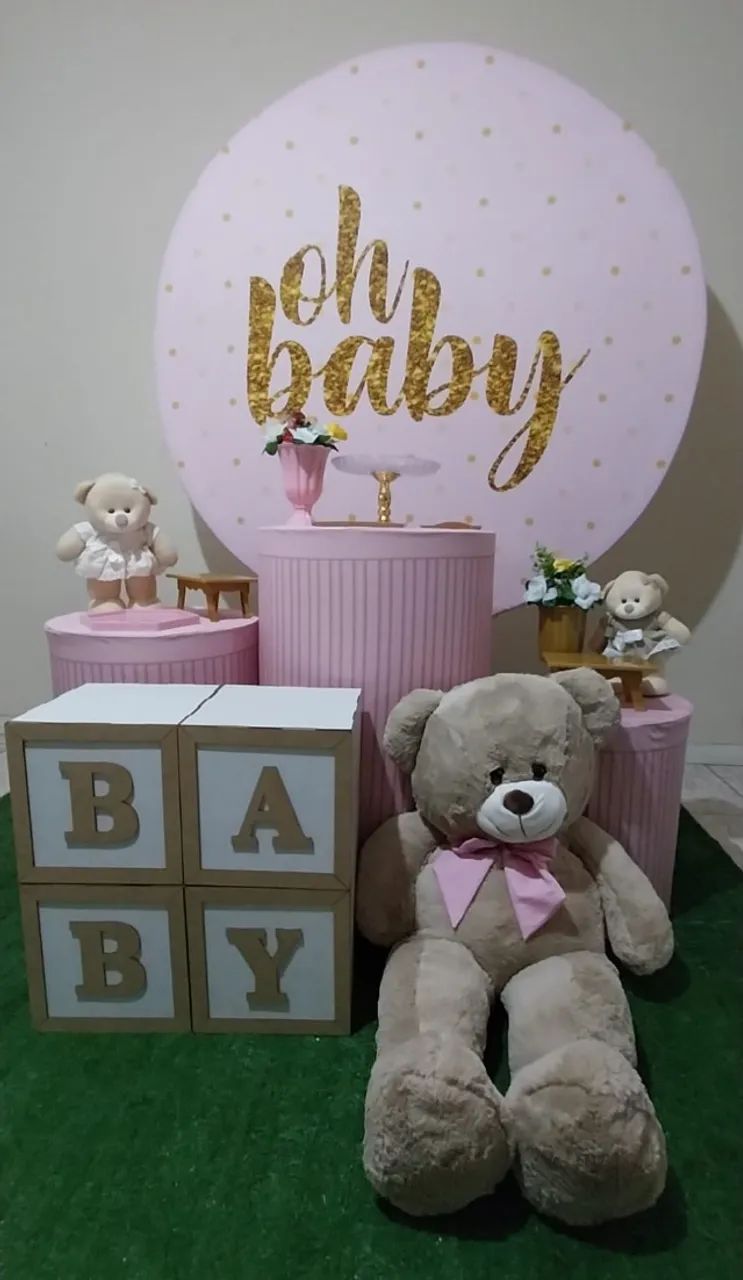 Decoração Chá de bebê menina - Foto 2