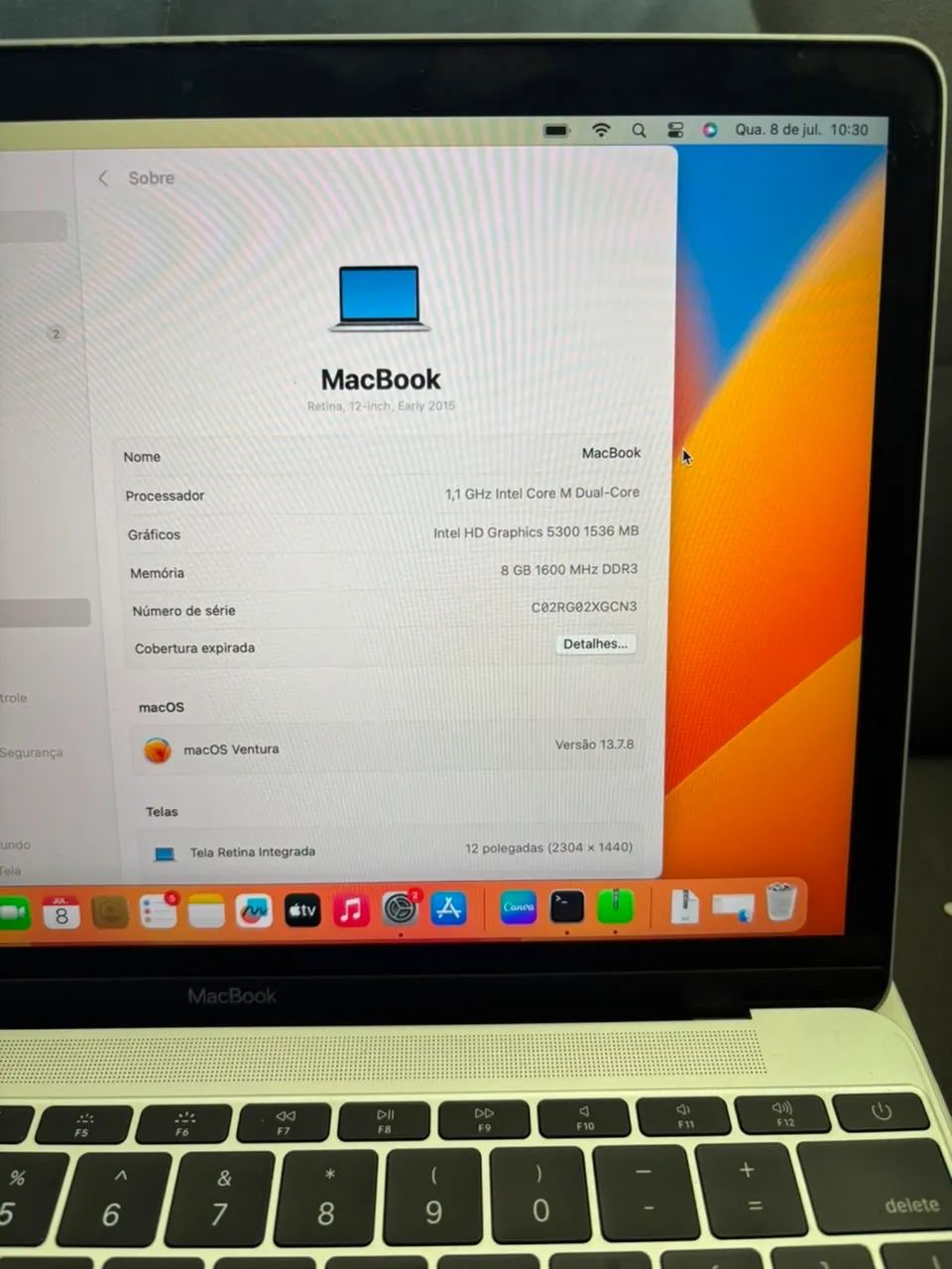 MacBook Retina 12? 2015 | Core M | 8GB RAM | SSD 256 - Foto 5