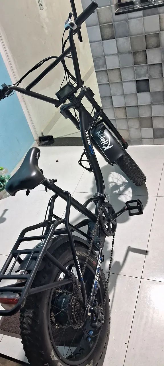 Bicicleta eletrica gorillabikes com bateria autonomia 40km