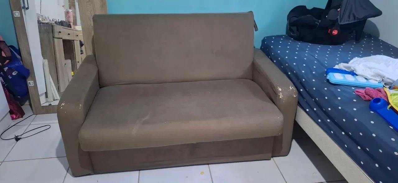 Sofá bicama/ baú  - Foto 2