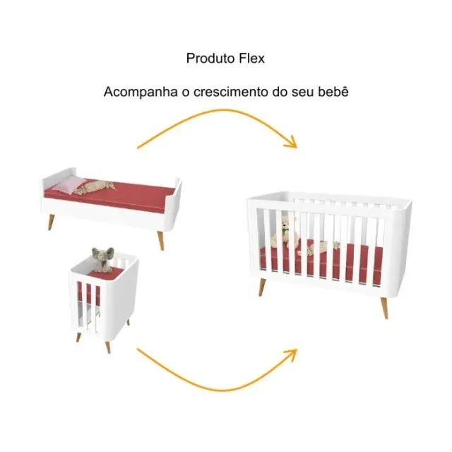 Berço Evolutivo 3 em 1 - Foto 5