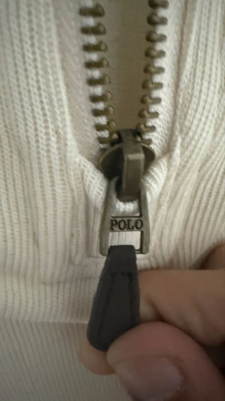 Suéter Quarterzip Ralph Lauren Tamanho P - Foto 3