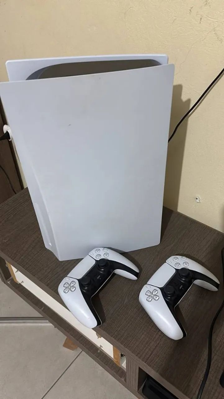 Ps5 Fat com leitor de disco - 1 Controle