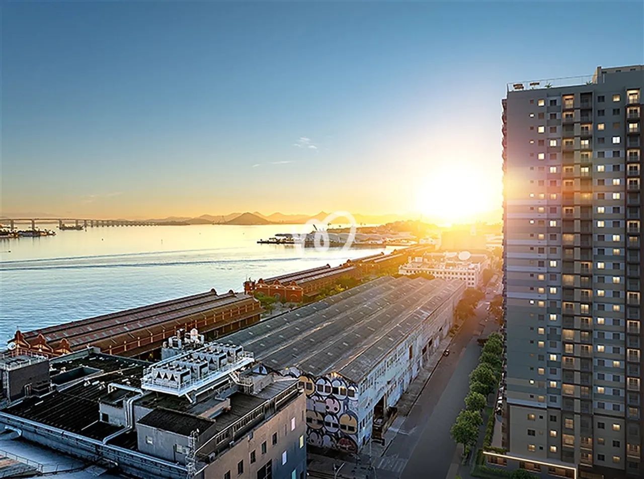 Oportunidade de studio vista Baía Guanabara - Foto 2