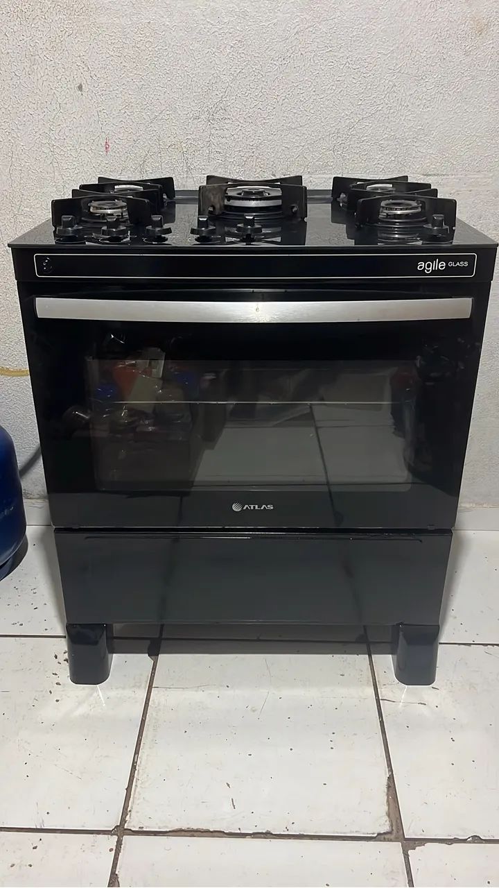 Fogão mesa de vidro 