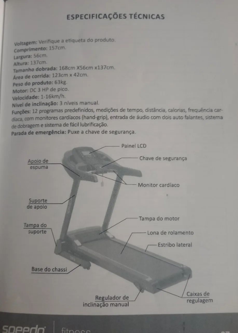 ESTEIRA ERGOMETRICA - Foto 3