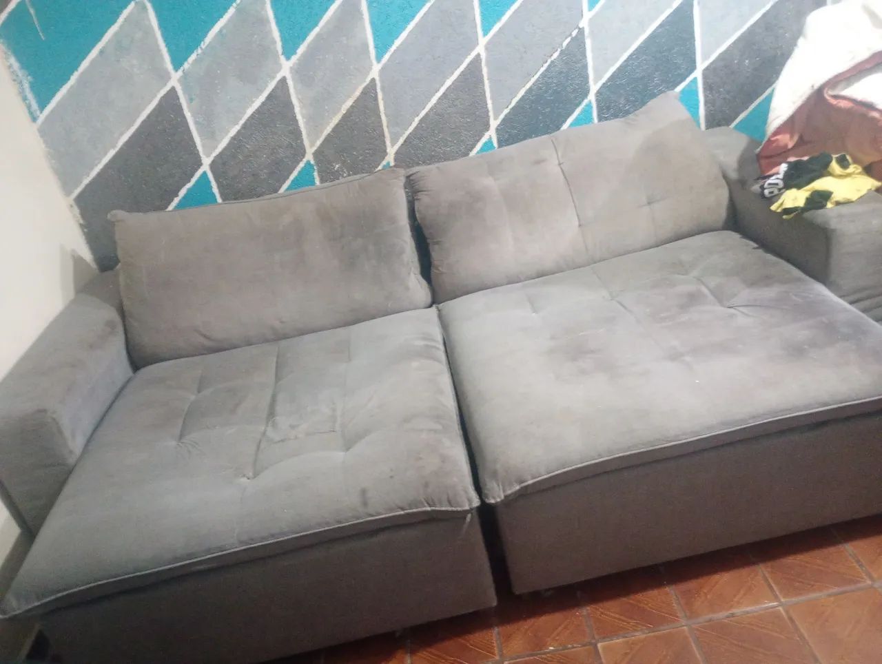 Doação Sofá retratil e reclinável  - Foto 2