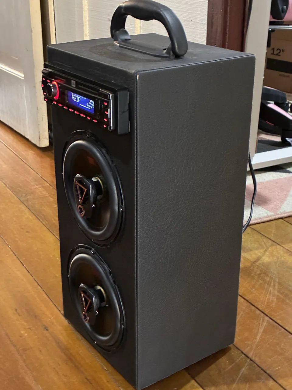 Caixa Mini Bob JBL adap. Para Bateria - Foto 3