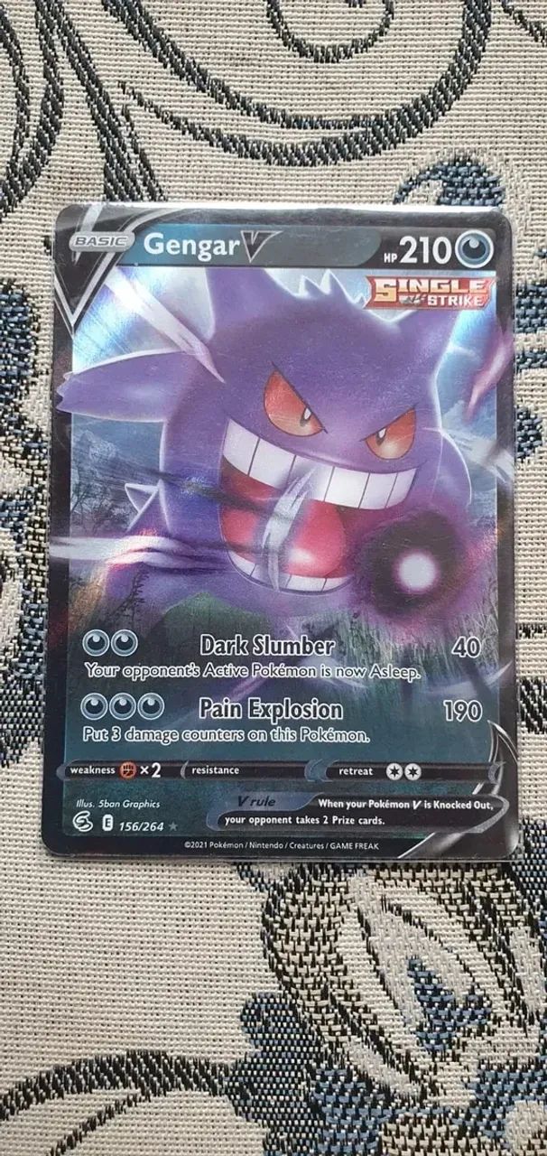 Carta Original Gengar Full Art 156/264 - Foto 3