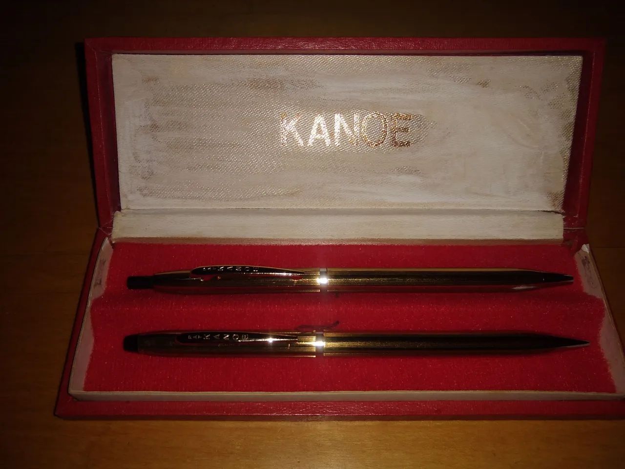 Kit Caneta e Lapiseira Kanoe. Antiguidade. Novas  - Foto 2