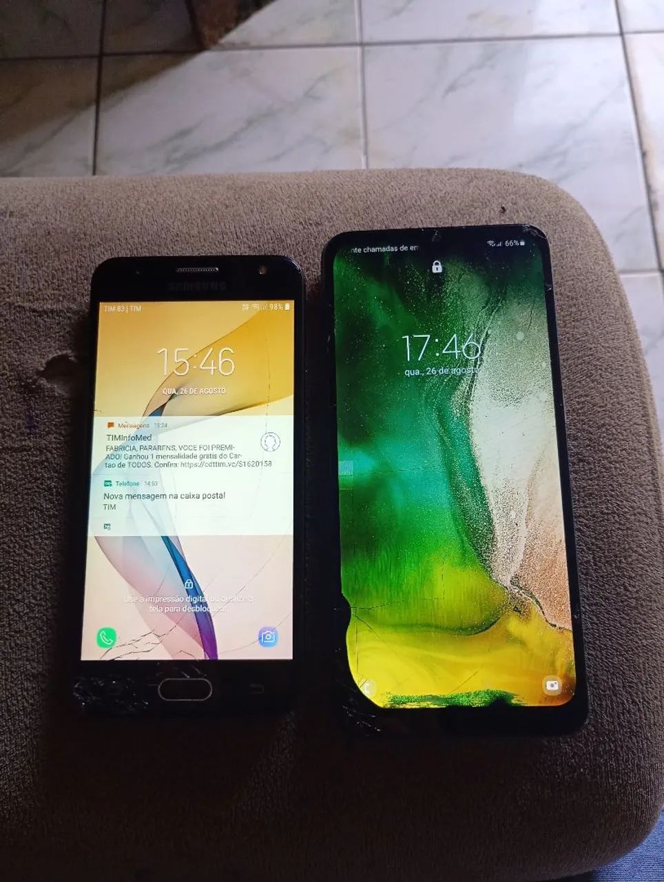 Vendo dois Samsung, um J5 Prime e Um A30  - Foto 2