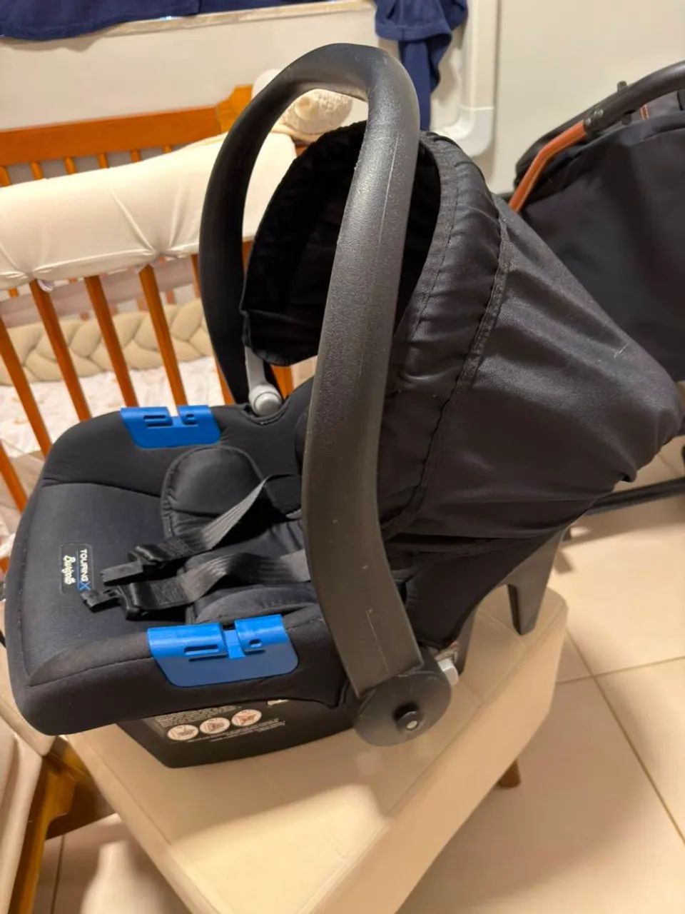 KIT CARRINHO DE BEBÊ + BEBÊ CONFORTO - Foto 5
