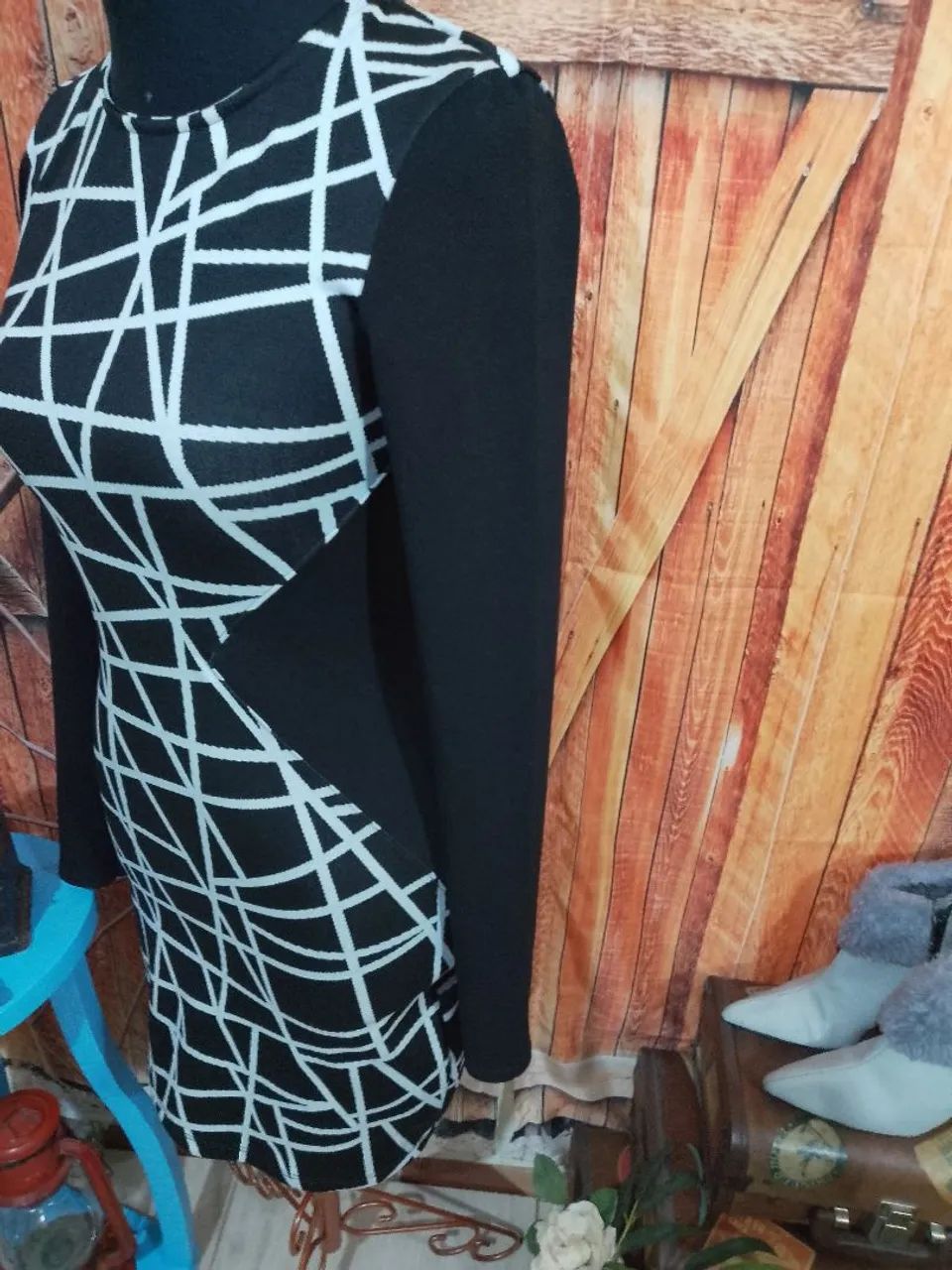 Vestido com elastano P - Foto 4