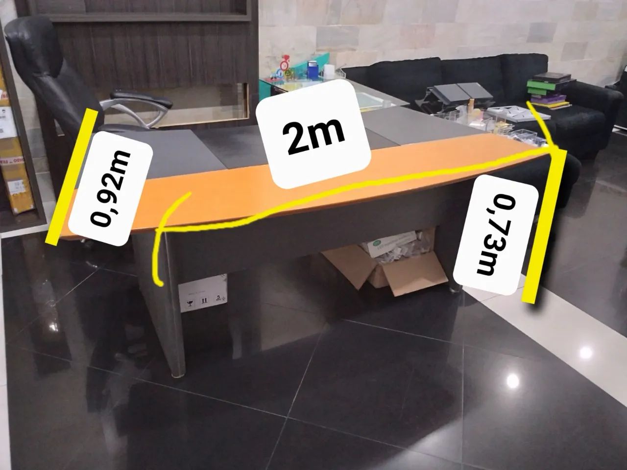 Mesa Moderna Elegante de Escritório 65181961381633124