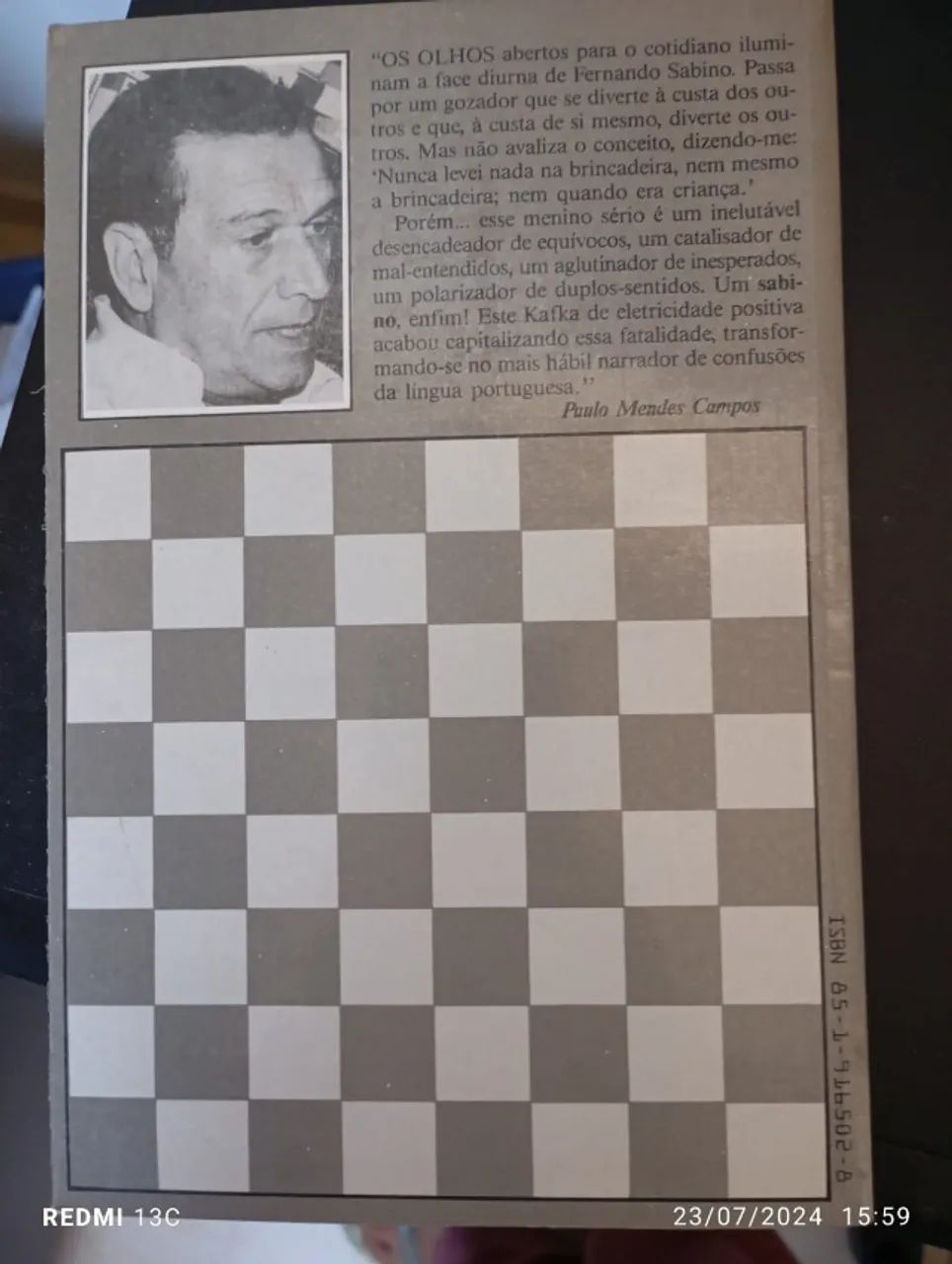 O tabuleiro das damas - Foto 2