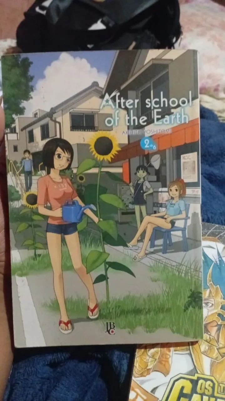Mangás Cavaleiros do zodíaco e after school of the earth - Livros